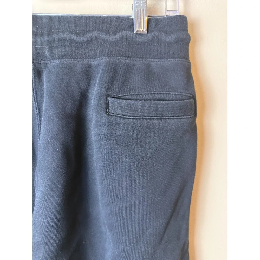 Jordan Flight Fleece Pants Washed Joggers Cotton Mens L Black Drawstring